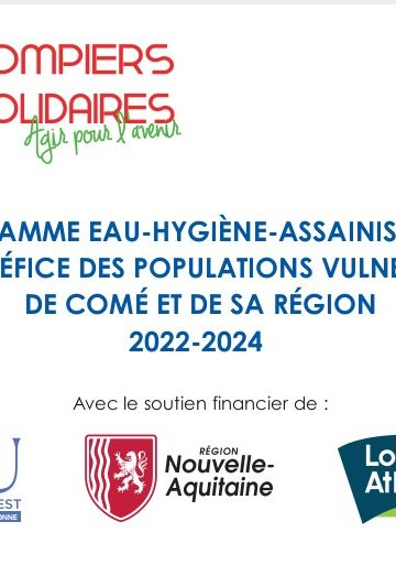 Programme eau Hygiène Assainissement au Bénin.